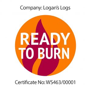 Ready to burn logo with company registration number