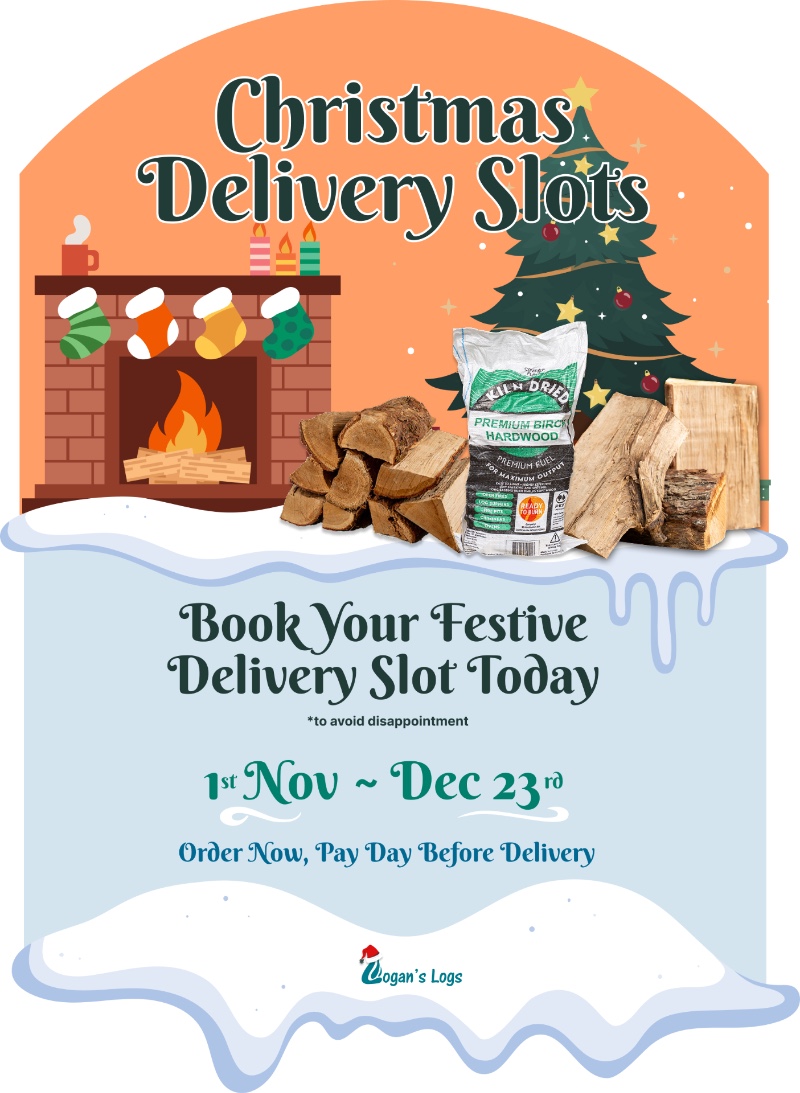 Christmas delivery slots poster