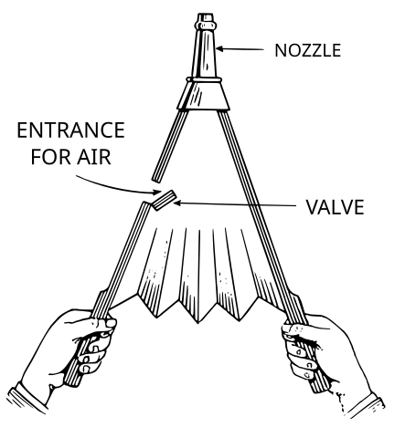 set of bellows illustration