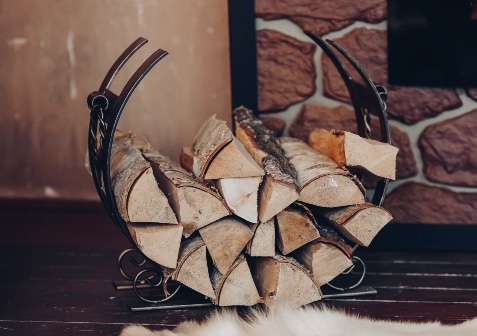 Indoor log storage