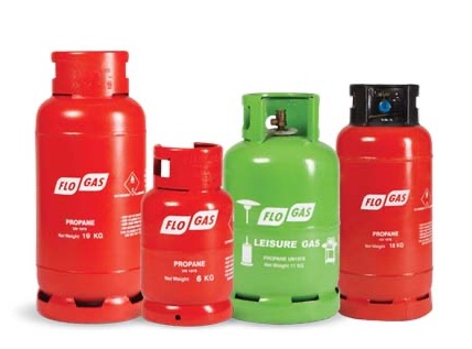 Bottled propane gas