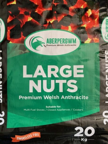 Welsh Anthracite Large Nuts 20kg