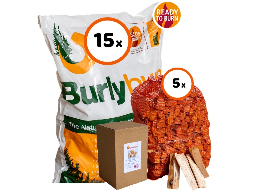 Burlyburn Heatlog Bundle