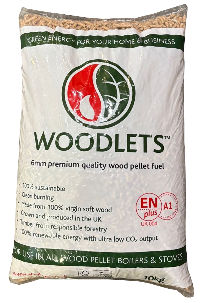 10 KG Woodlets Wood Pellets