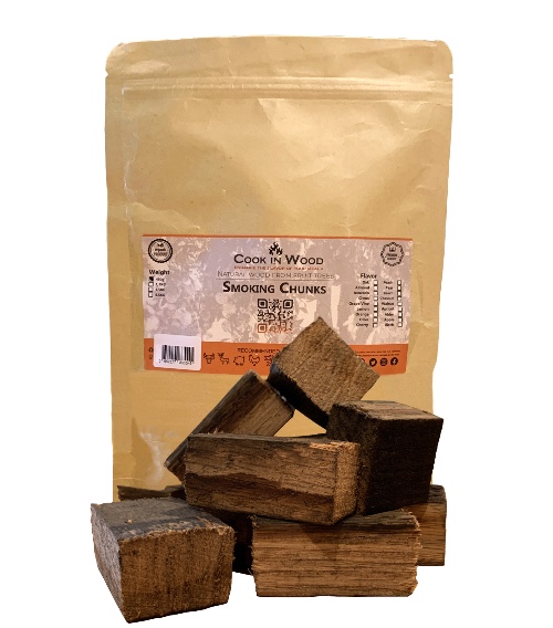 Whisky smoking chunks